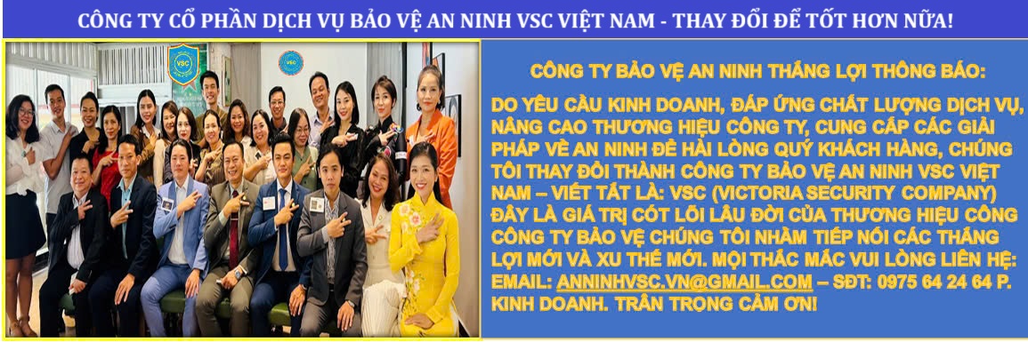 CTY BẢO VỆ VSC VIỆT NAM